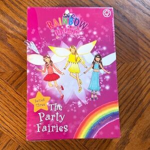 Rainbow Magic Party Fairies Invitation Set - Pink and Multicolor